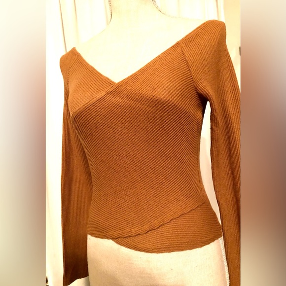 WINDSOR Women’s (Long Sleeve) Blouse In Light Brown Size Medium - Picture 1 of 11